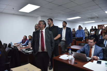 El abogado Ramiro García Falconí denunció este lunes 9 de marzo del 2026 que no se le permitió el ingreso a la Cárcel del Encuentro.