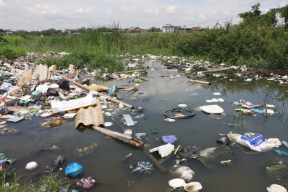 En Durán también reclaman por la mala disposición de la basura.