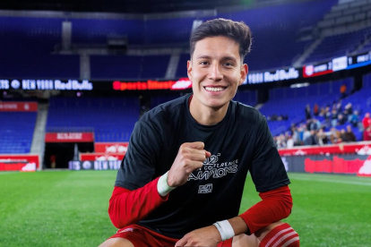 El tricolor Jahir Collahuazo de 20 años ganó la MLS Next Pro, en noviembre.