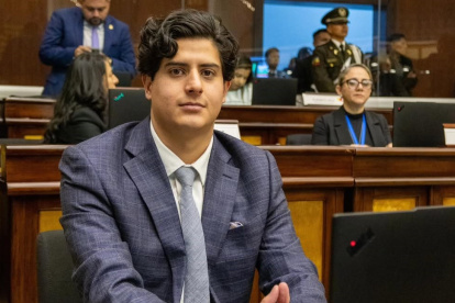 Paco Cepeda, cuencano, figura como asambleísta suplente de Camila León (ADN)