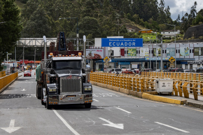 Los transportistas se alistan para protestar en Carchi.