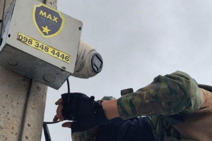 Una operación ejecutada en Guaranda, provincia de Bolívar, permitió el desmantelamiento de una red de videovigilancia ilegal