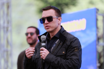 Noboa cuestionó la falta de cooperación militar de Colombia en la frontera y defendió los aranceles impuestos.