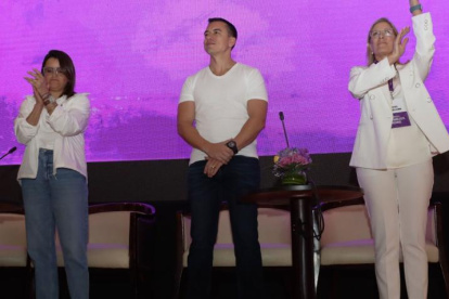 Anabella Azín es madre de Daniel Noboa y asambleista nacional