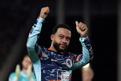 Memphis Depay, jugador de Corinthians, no estará en el partido entre Países Bajos y Ecuador.