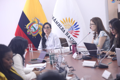 Viviana Veloz, asambleísta de la RC, cuestionó la imparcialidad de los 75 postulantes a la Fiscalía.