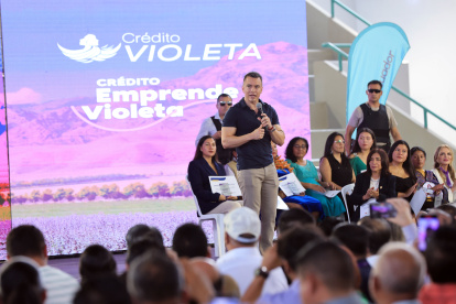 El Gobierno presentó avances de los programas Crédito Violeta y Emprende Violeta