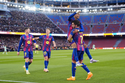 El Barça goleó 4-0 al Athletic la última vez que lo enfrentó en LaLiga española.
