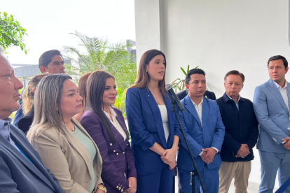 La asambleísta Valentina Centeno expresó su respaldo hacia Diana Jácome, tras la denuncia hecha en su contra por la RC.