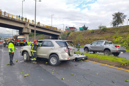 El siniestro de tránsito ocurrió en el kilómetro 9 de la Ruta Viva.