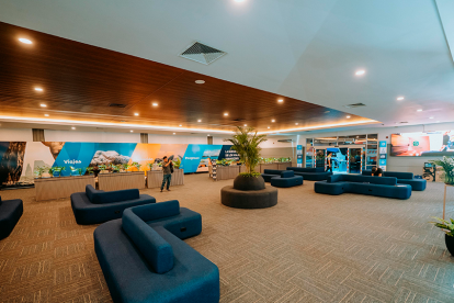 La nueva sala de espera, de la Terminal Terrestre de Guayaquil, tiene capacidad para 120 personas.