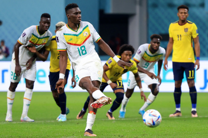 Ecuador perdió contra Senegal en el Mundial de Qatar 2022.