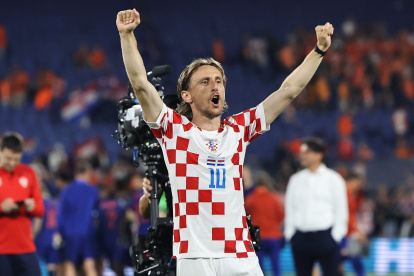 Luka Modric, referente histórico en el mediocampo croata.