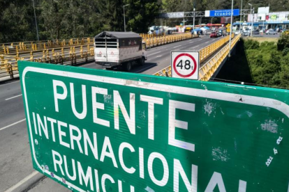 La canciller Gabriela Sommerfeld informó que las conversaciones entre Ecuador y Colombia han retomado su curso.