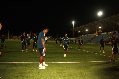 Miller Bolaños fue uno de los más aclamados por los hinchas azules.