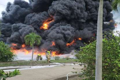 La Refinería de Esmeraldas ha sufrido tres incendios en los últimos meses.