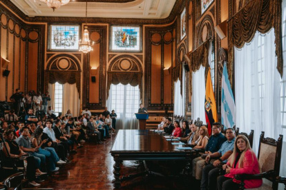 Los concejales y directores municipales explicaron los alcances de la demanda de inconstitucionalidad a las reformas del Cootad, sobre las asignaciones a los GAD.