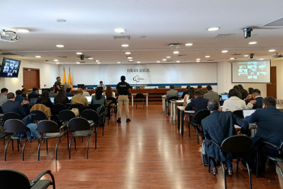 La audiencia de juicio del caso Triple A se inició este 8 de marzo de 2026 en el Complejo Judicial Norte de Quito.