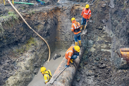El daño en las tuberías no es algo nuevo en Durán. Hace un año se registró otro percance en el sector La Herradura.