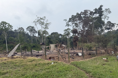 El sitio funcionaba como zona de descanso y entrenamiento para cerca de 50 integrantes de esta organización