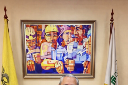 Jorge Luis Moncayo, vocal de los asegurados del IESS.