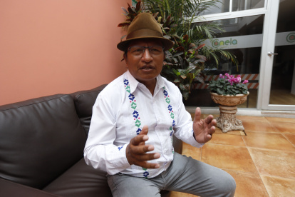 Guillermo Churuchumbi, coordinador nacional de Pachakutik, expone la estrategia del movimiento frente a las elecciones seccionales de 2027.