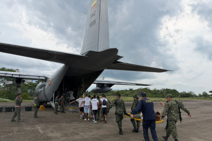 Fotografía tomada de la cuenta oficial del comandante de las Fuerzas Militares de Colombia (FF.MM.).