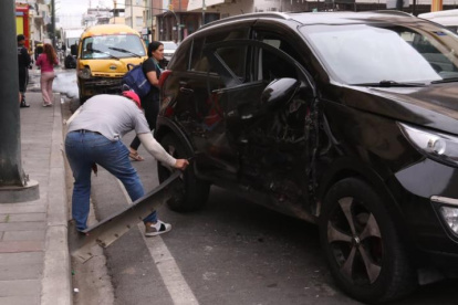 En Guayaquil se registran accidentes de tránsito a diario.