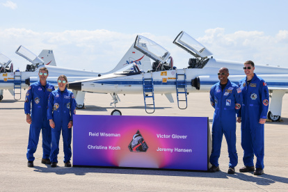 La tripulación del Artemis II