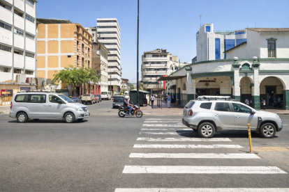 El hecho ocurrió en avenida Quito y Hurtado, en el centro de Guayaquil.