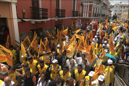Un exasambleísta por el PSC fue detenido por la Policía Nacional tras 26 allanamientos ejecutados en la madrugada el 3 de marzo.