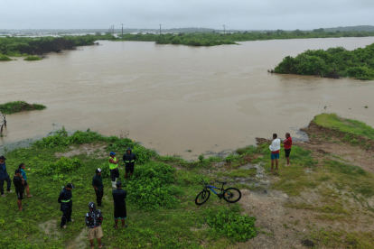 Inundación del 4 de marzo de 2026, en Chanduy, Santa Elena.