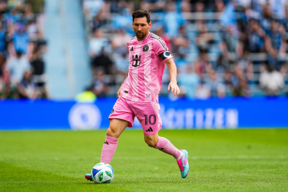 Lionel Messi y su Inter Miami en el Monumental.
