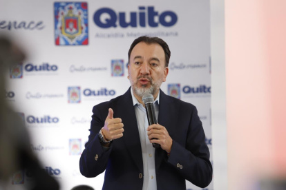 Pabel Muñoz durante una rueda de presa este 10 de marzo de 2026.