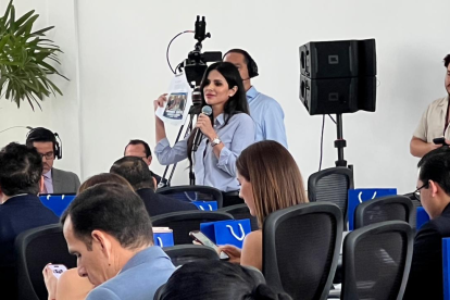 Diana Jácome, legisladora oficialista, expresó que se defenderá ante la denuncia hecha por la bancada de la RC.