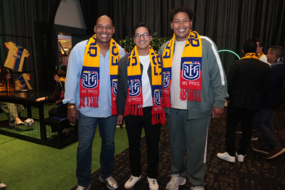 Eduardo Hurtado, Ricardo Balladares y Erick Hurtado.