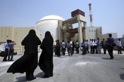 Central nuclear de Bushehr - Irán.