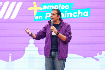 Harold Burbano es ministro del Trabajo en le Gabinete del presidente Daniel Noboa.