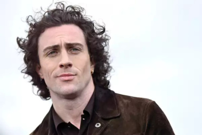 El actor británico Aaron Taylor-Johnson .