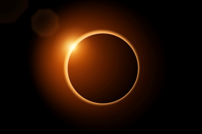 La franja de totalidad del eclipse alcanzará aproximadamente 258 kilómetros de ancho.