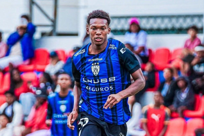Johan Martínez, extremo ecuatoriano surgido en las divisiones formativas de Independiente del Vale.