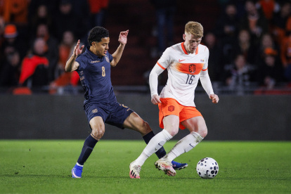 Anthony Valencia, extremo de la selección ecuatoriana.