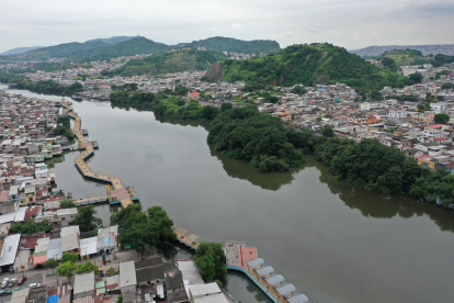 La ciudadela La Ferroviaria es vecina del estero Salado y de atractivos como su malecón.