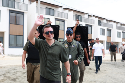 El presidente Daniel Noboa se refrió a los comicios para definir gobiernos seccionales.