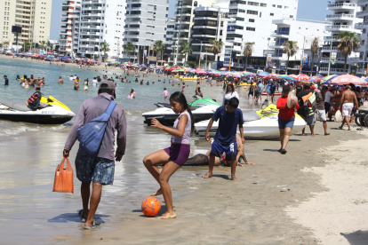 Salinas, entre los balnearios más visitados en este feriado.