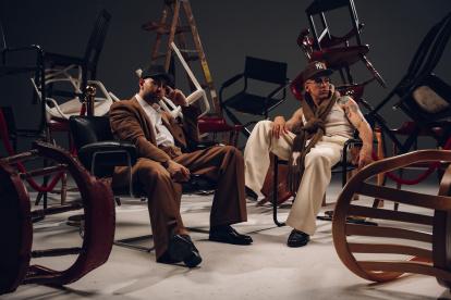 Lenny Tavarez y Justin Quiles para su álbum Superarte