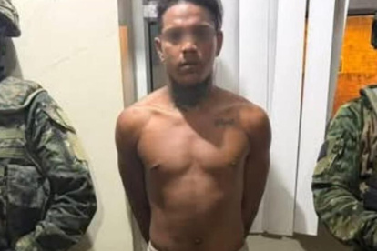 Un operativo ejecutado en el cantón Ventanas, provincia de Los Ríos, permitió la aprehensión de alias Frijolito