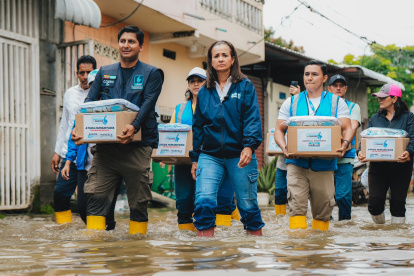 Marcela Aguiñaga anunció su renuncia a la Prefectura del Guayas en un mensaje marcado por su situación familiar.