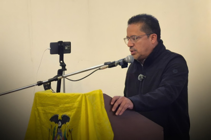 José Villavicencio, presidente de la UGTE, ratifica que los trabajadores se movilizarán el 1 de mayo pese al feriado dispuesto por el Gobierno.