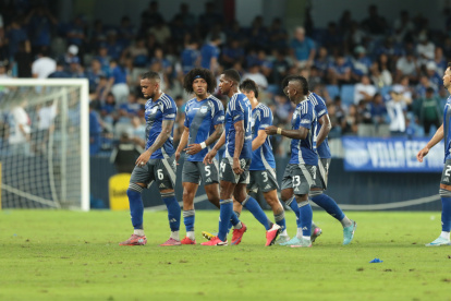 Emelec está en zona de descenso en la tabla de la LigaPro 2026.